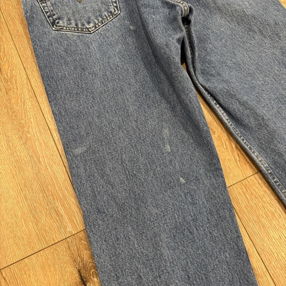 Vintage Levis 505 Jeans Mens 32 x 36‎ Denim Regular Fit Straight Leg 90s